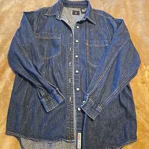 Levi's Red Tab Classic Blue Denim Medium Shirt
